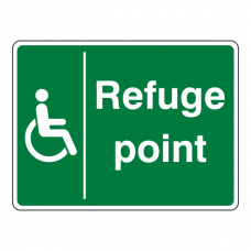 Refuge Point Sign 
