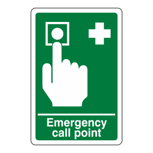 Emergency Call Point Sign