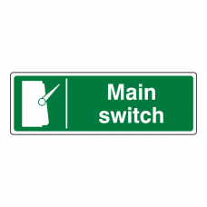 Main Switch Sign (Landscape)