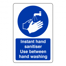 Instant Hand Sanitiser Sign