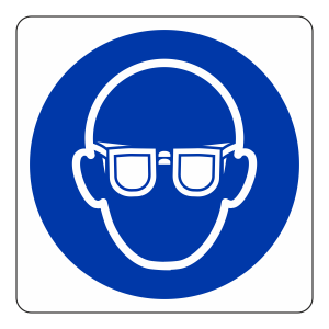 Eye Protection Logo Sign