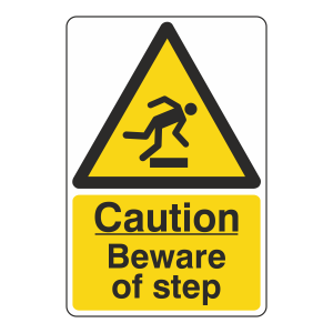 Caution Beware Of Step Sign
