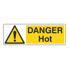 Danger Hot Sign (Landscape)
