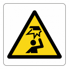 Warning Mind Your Head Logo Sign