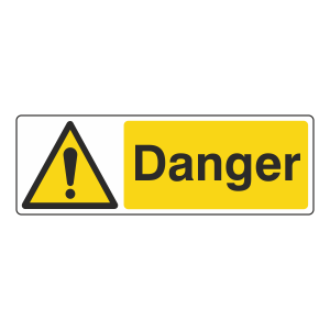 Danger Sign (Landscape)