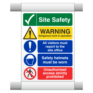 Site Safety Scaffold Banner 3