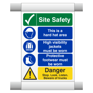 Site Safety Scaffold Banner 4