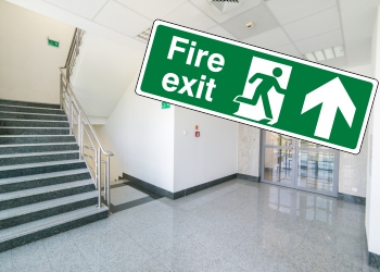 British Standard Fire Exit Signs