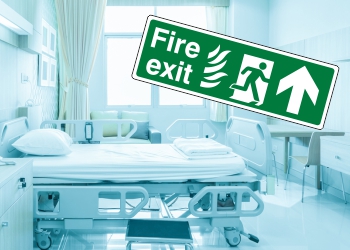 NHS Fire Exit Signs & Fire Exit Signs for People with Disabilities