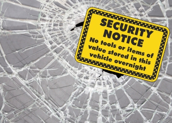 Vehicle Security Signs